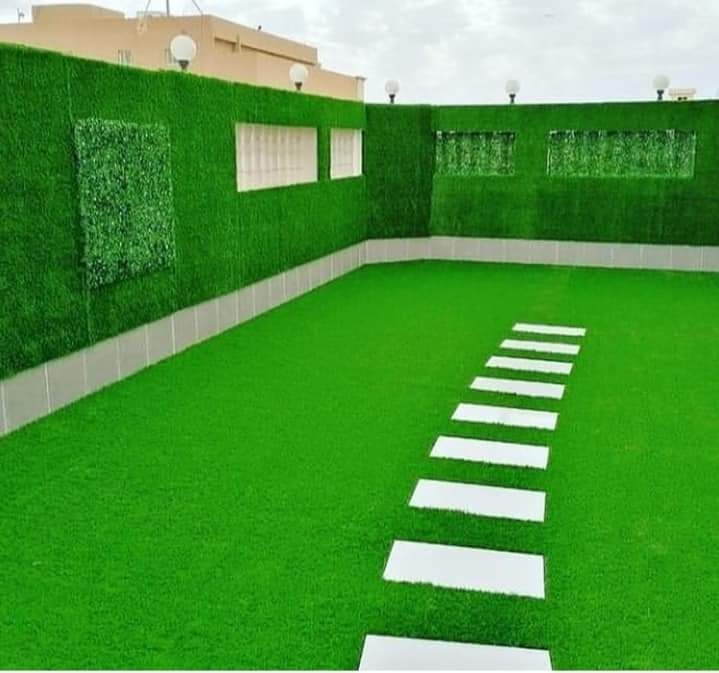 تمشيط عشب الملاعب