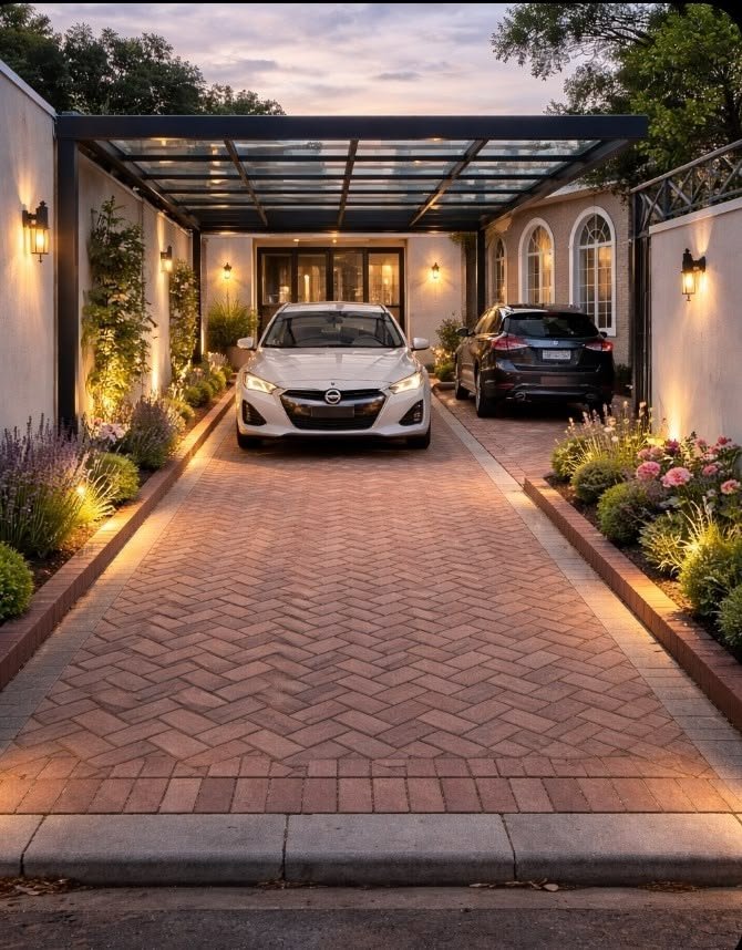 تصميم مظلات سيارات بالرياض