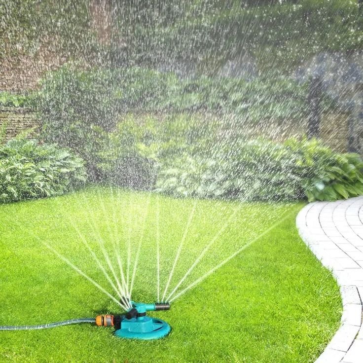 نظام رشاشات حدائق بالرياض